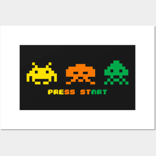 SPACE INVADERS Posters and Art